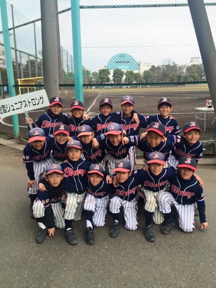 入新井少年野球連盟開会式に参加しました！